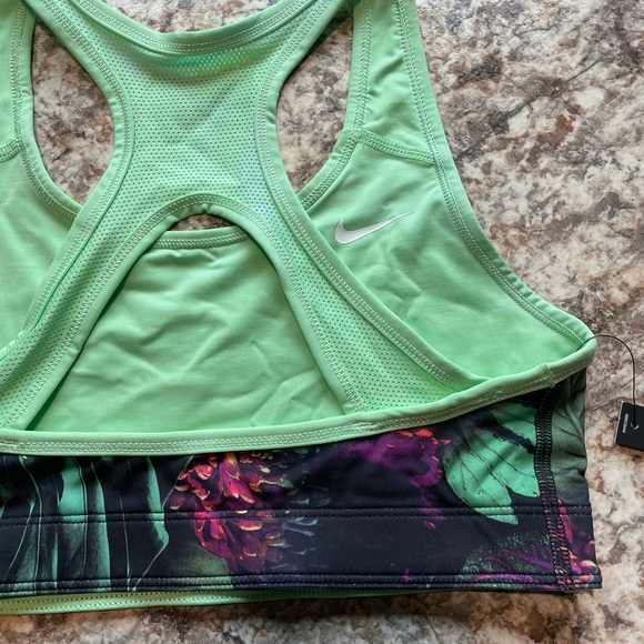 ❌SOLD!❌ NWT! Nike NP Bra Classic Reverse Tropical Sports Bra size Girl’s Large - Picture 9 of 13